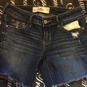 Hollister jean shorts